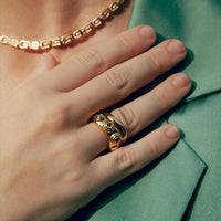 Aria Ring Set Gold