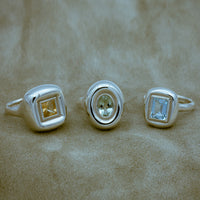 Bonbon Ring Sterling Silver
