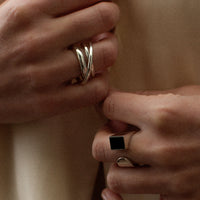 Trois Ring Sterling Silver