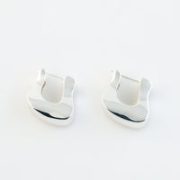Hoof Earrings Sterling Silver