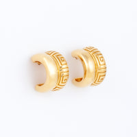 Olympia Hoop Earrings Vermeil