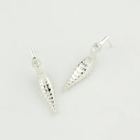 Monarch Duck Earrings Silver