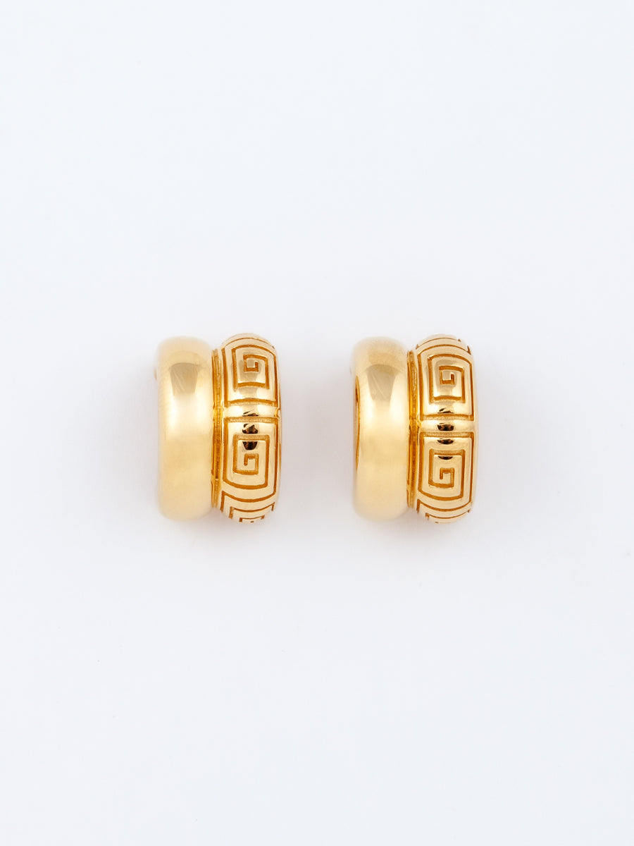 Olympia Hoop Earrings Vermeil – MM Druck
