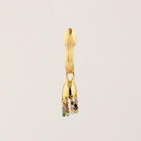 Riya Gemstone Earrings Vermeil