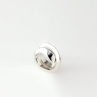 Deux Ring Sterling Silver