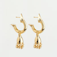 Riya Earrings Vermeil
