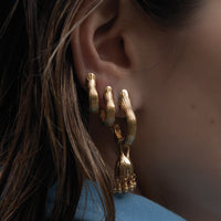 Riya Earrings Vermeil