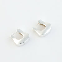 Hoof Earrings Sterling Silver