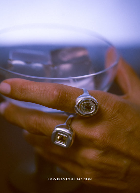 Bonbon Ring Sterling Silver