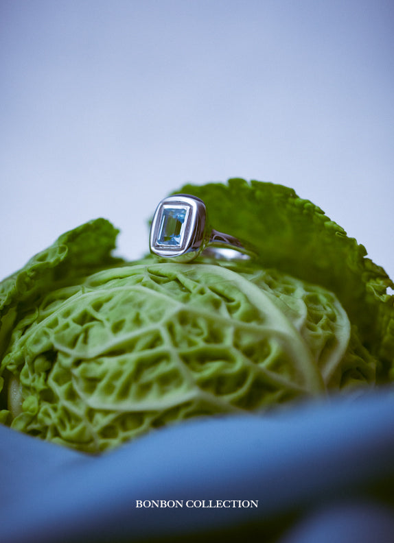 Confetto Ring Sterling Silver
