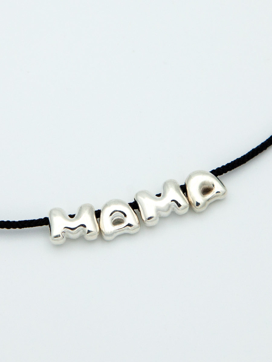 MAMA Necklace Silver
