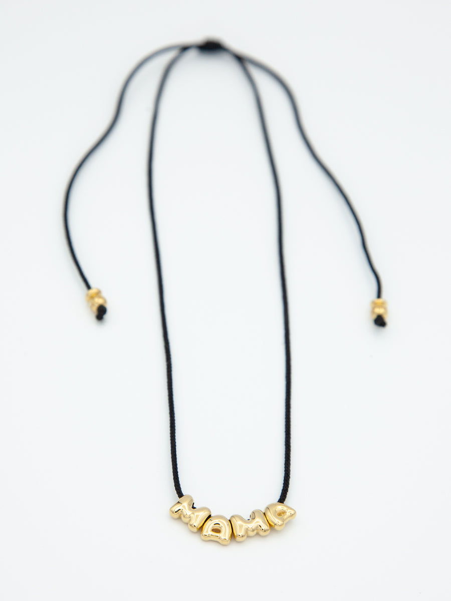 MAMA Necklace Gold