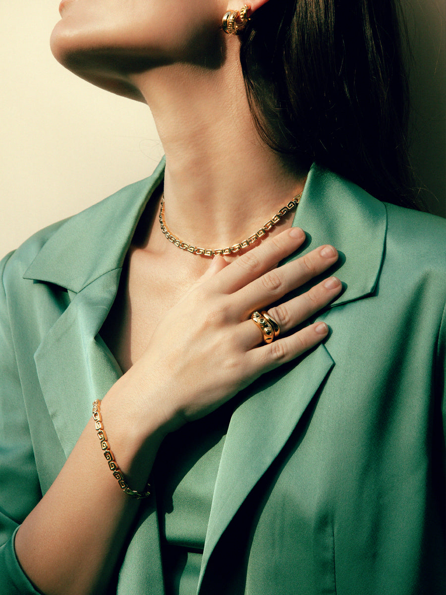 Aria Ring Set Gold
