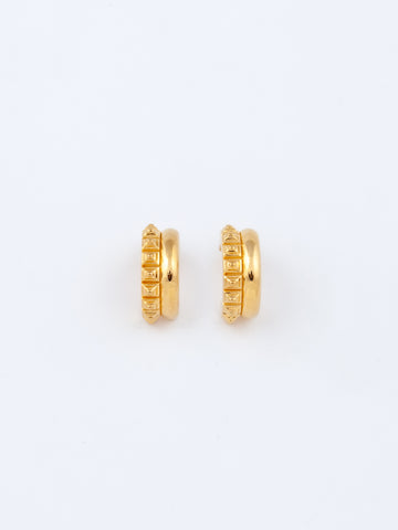 Teti Hoop Earrings Vermeil
