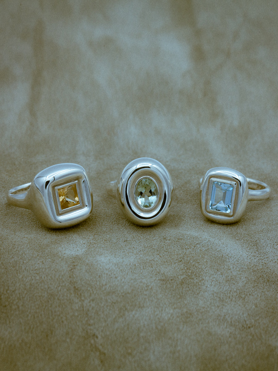 Bonbon Ring Sterling Silver