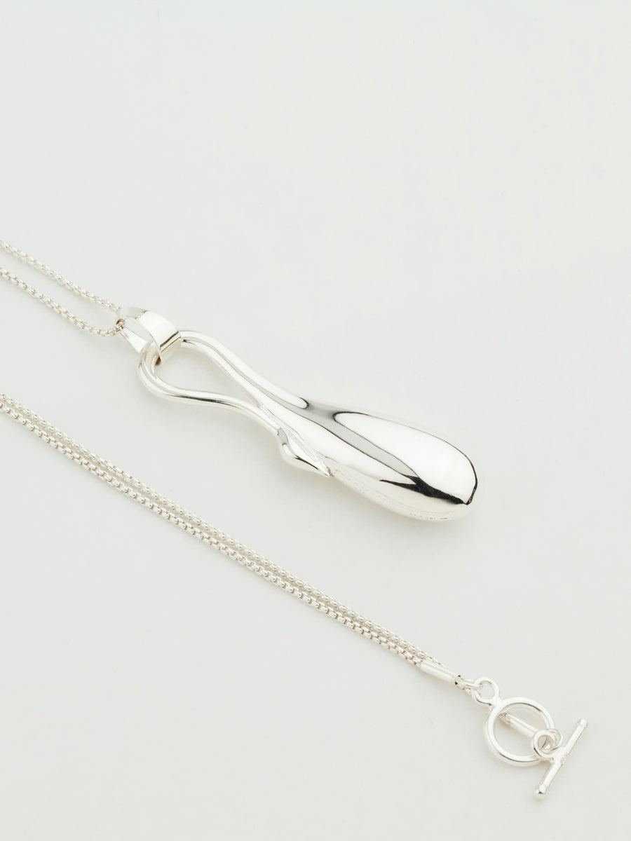 Collum Necklace Silver