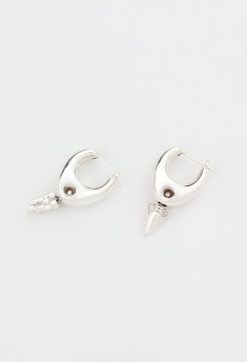 Delphi Earrings Sterling Silver
