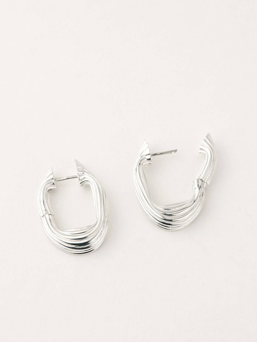 Flō Earrings Sterling Silver
