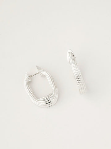 Flō Earrings Sterling Silver