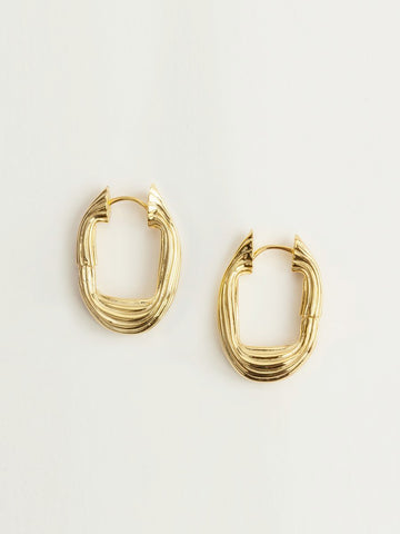 Flō Earrings Vermeil