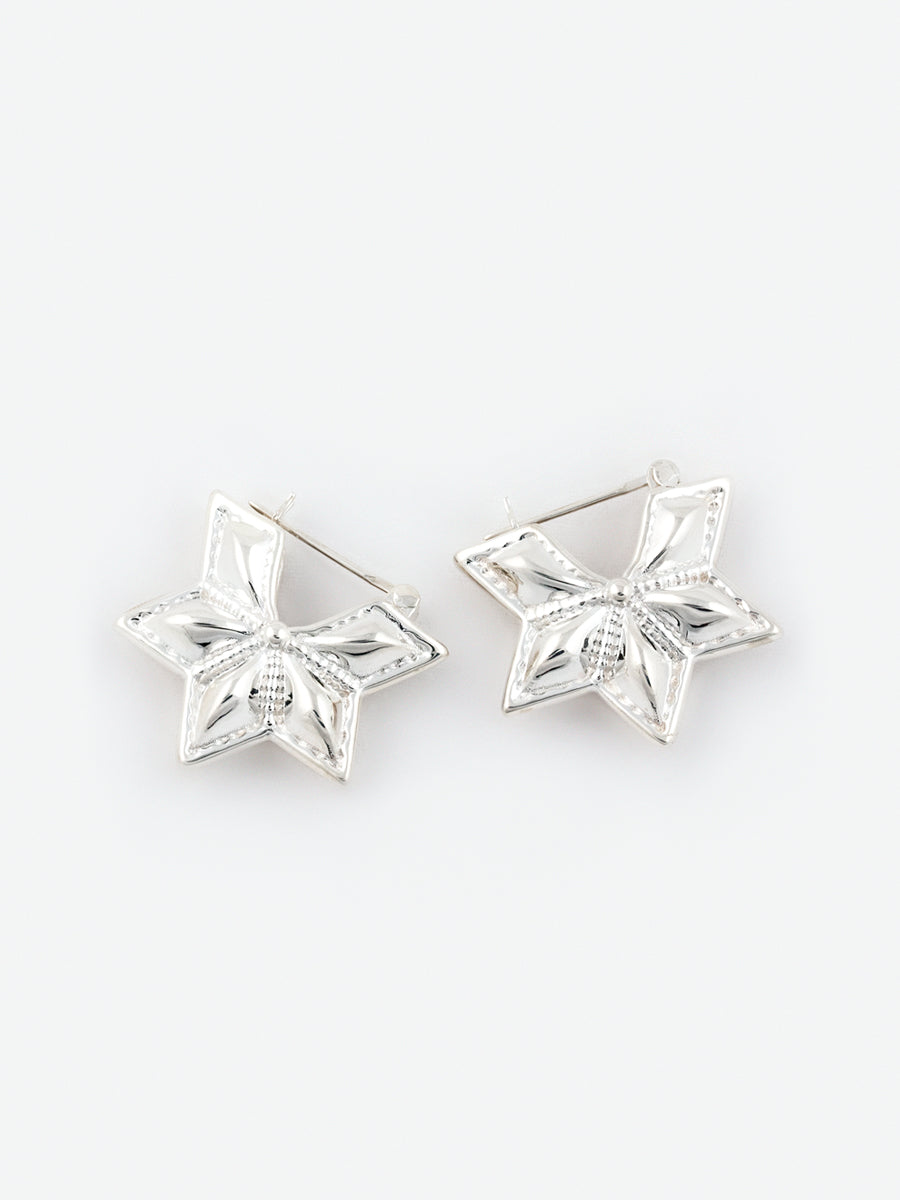 Little Star Earrings Silver