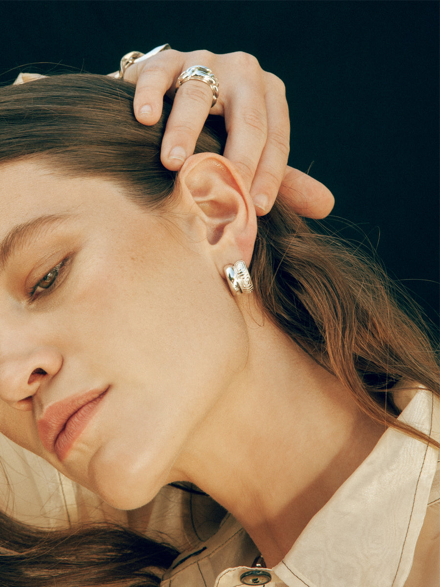 Olympia Hoop Earrings