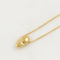 Small Sleeping Muse Necklace Vermeil