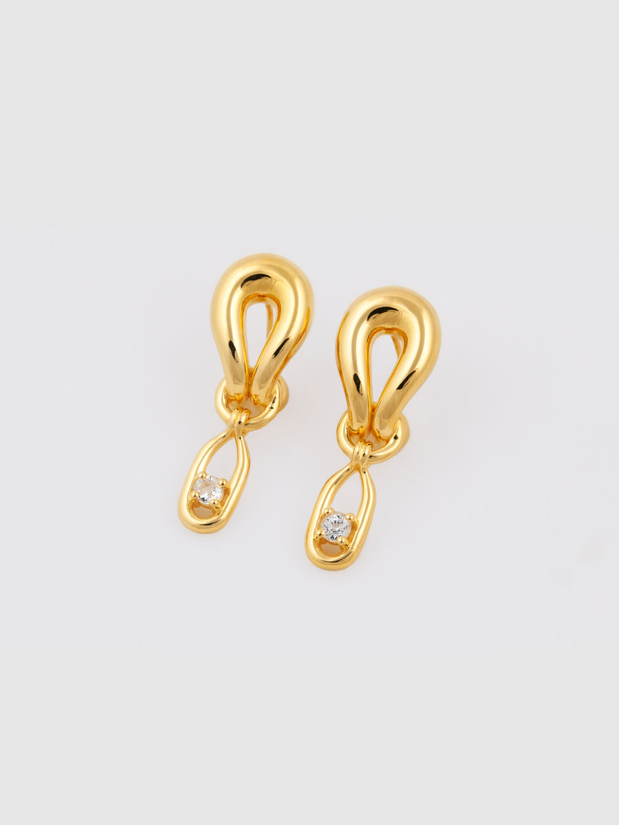 Palomino II Earrings Gold