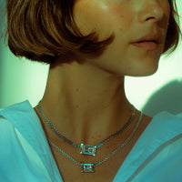 Tesse Rectangular Necklace