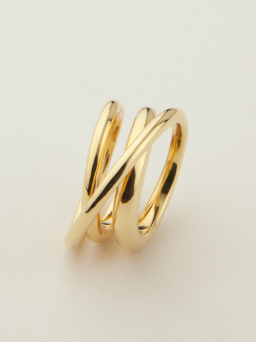 Trois Ring Vermeil