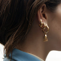 Riya Earrings Vermeil