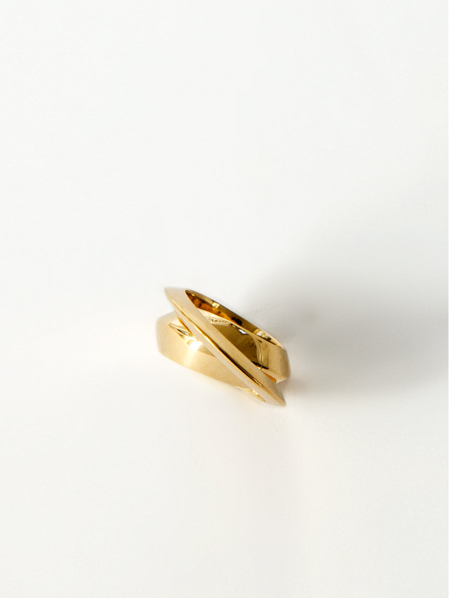 Deux Ring Vermeil