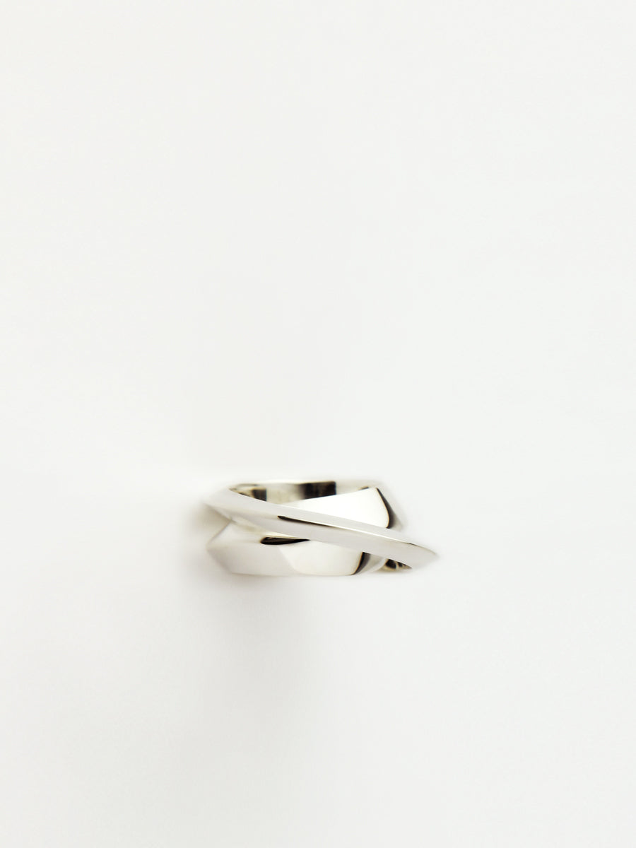 Deux Ring Sterling Silver