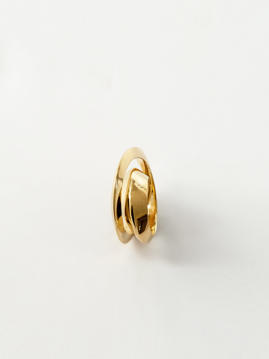 Deux Ring Vermeil