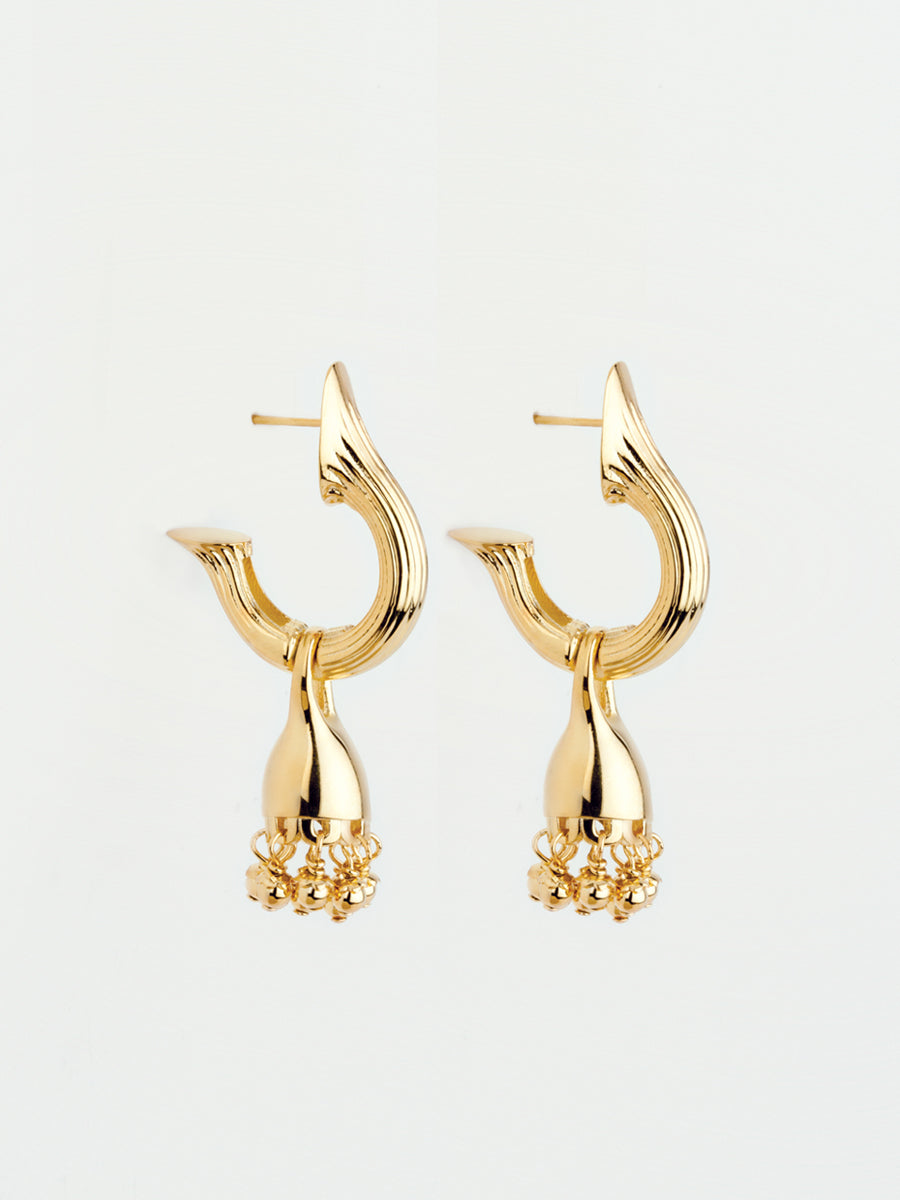 Riya Earrings Vermeil