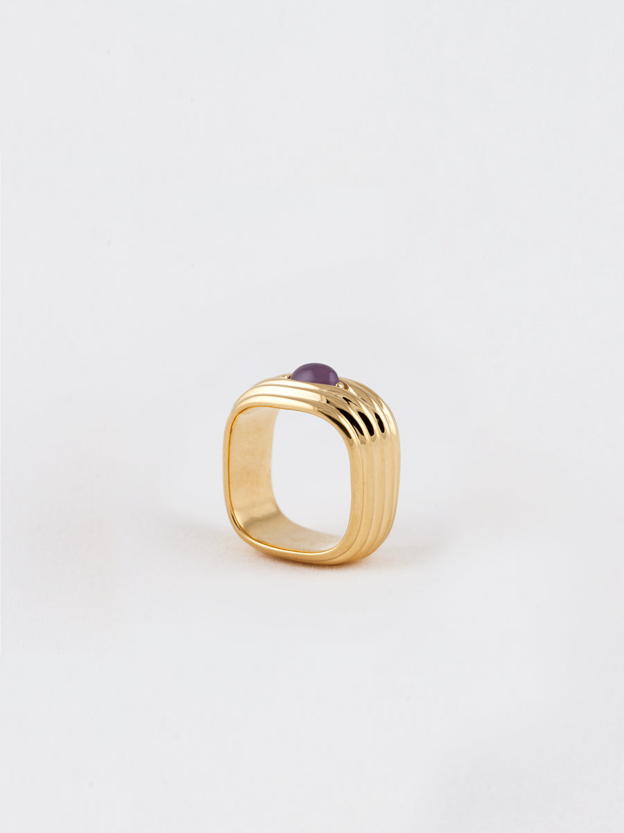 Peekaboo Pinky Ring Vermeil