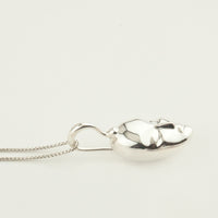 Sleeping Muse Necklace Sterling Silver