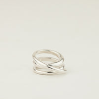 Trois Ring Sterling Silver