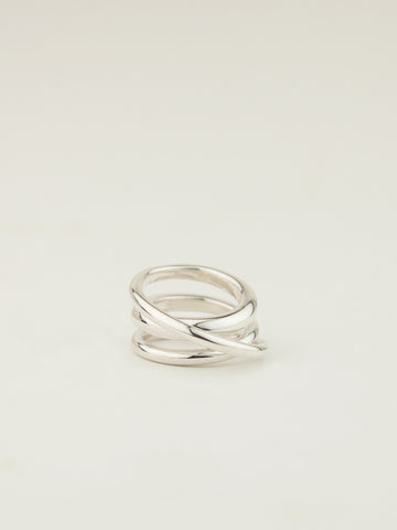 Trois Ring Sterling Silver